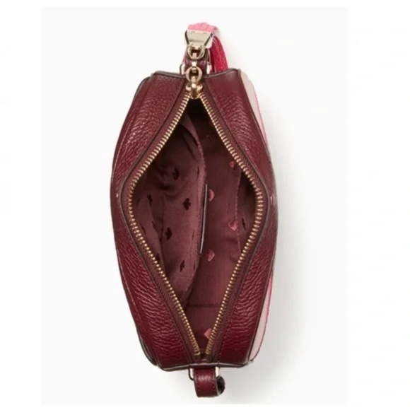 Kate Spade Kourtney Chevron Camer Bag - Picture 9 of 11